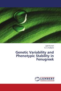Produktbild: Genetic Variability and Phenotypic Stability in Fenugreek