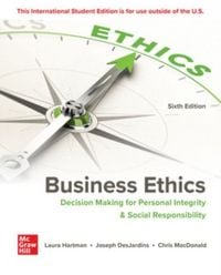 Produktbild: Macdonald, C: Business Ethics ISE