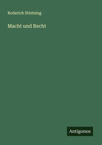 Produktbild: Macht und Recht