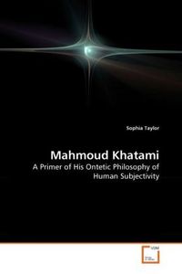 Produktbild: Taylor, S: Mahmoud Khatami