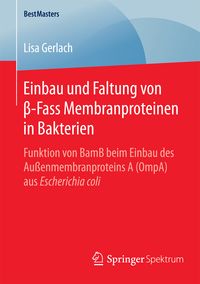 Produktbild: Einbau und Faltung von &beta;-Fass Membranproteinen in Bakterien