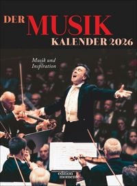 Produktbild: Der Musik Kalender Wochenkalender 2026