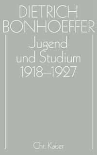 Produktbild: Jugend und Studium 1918-1927