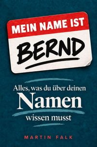 Produktbild: Mein Name ist Bernd