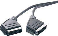 Bild vom Artikel SpeaKa Professional SCART TV, Receiver Anschlusskabel [1x SCART-Stecker - 1x SCART-Stecker] 0.75 m Schwarz vom Autor 