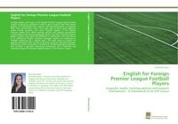 Produktbild: English for Foreign Premier League Football Players