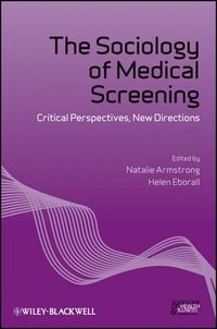 Produktbild: The Sociology of Medical Screening