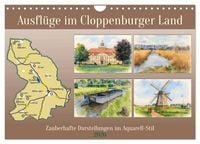Produktbild: Ausfl&uuml;ge im Cloppenburger Land (Wandkalender 2026 DIN A4 quer), CALVENDO Monatskalender