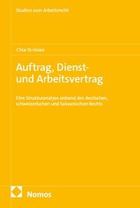 Produktbild: Auftrag, Dienst- und Arbeitsvertrag