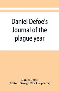 Produktbild: Daniel Defoe's Journal of the plague year