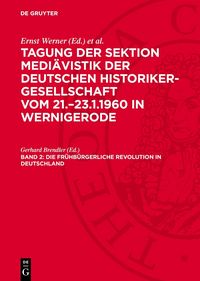 Produktbild: Die fr&uuml;hb&uuml;rgerliche Revolution in Deutschland