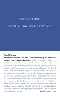 Bild vom Artikel Anthroposophische Leitsätze vom Autor Rudolf Steiner