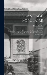 Produktbild: Le Langage Populaire