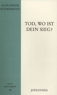 Produktbild: Tod, wo ist dein Sieg?