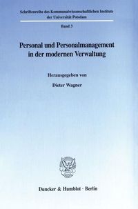 Produktbild: Personal und Personalmanagement in der modernen Verwaltung.