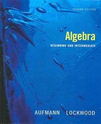 Produktbild: Aufmann, R: Algebra