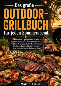 Produktbild: Das gro&szlig;e Outdoor-Grillbuch f&uuml;r jeden Sommerabend