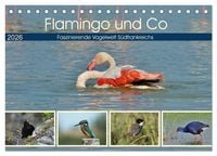 Produktbild: Flamingo und Co - Faszinierende Vogelwelt S&uuml;dfrankreichs (Tischkalender 2026 DIN A5 quer), CALVENDO Monatskalender