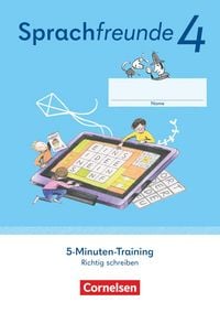 Produktbild: Sprachfreunde - Sprechen - Schreiben - Spielen - &Ouml;stliche Bundesl&auml;nder und Berlin - Ausgabe 2022 - 4. Schuljahr