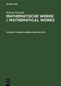 Produktbild: Linear Algebra and Analysis
