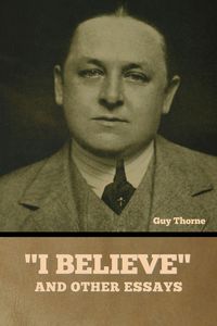 Produktbild: "I Believe" and other essays