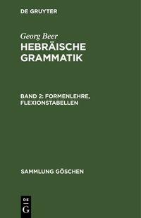 Produktbild: Formenlehre, Flexionstabellen