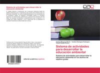 Produktbild: Sistema de actividades para desarrollar la educaci&ograve;n ambiental