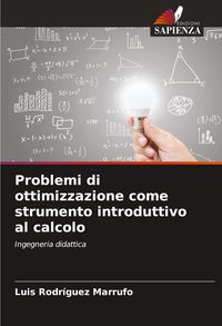 Produktbild: Problemi di ottimizzazione come strumento introduttivo al calcolo