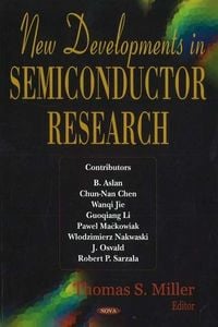 Produktbild: New Developments in Semiconductor Research