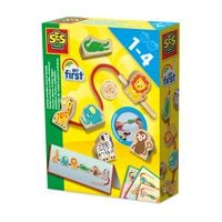 Produktbild: SES CREATIVE Motorik Spiel My First Holztier-Perlen auff&auml;deln