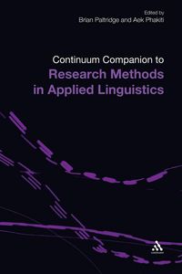 Produktbild: Continuum Companion to Research Methods in Applied Linguistics