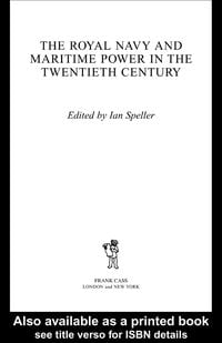 Produktbild: The Royal Navy and Maritime Power in the Twentieth Century