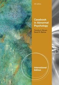 Produktbild: Brown, T: Casebook in Abnormal Psychology, International Ed