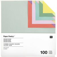 Produktbild: Origami Duo Color, Classic MIX, 15 x 15 cm, 100 Blatt