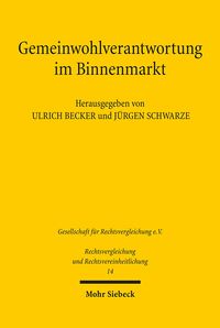 Produktbild: Gemeinwohlverantwortung im Binnenmarkt