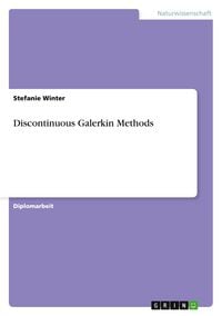 Produktbild: Discontinuous Galerkin Methods