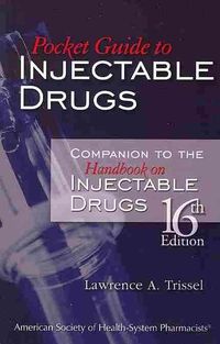 Produktbild: Pocket Guide to Injectable Drugs: Companion to the Handbook on Injectable Drugs