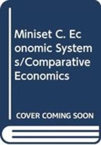 Produktbild: Miniset C. Economic Systems/Comparative Economics