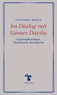 Produktbild: Im Dialog mit G&oacute;mez D&aacute;vila