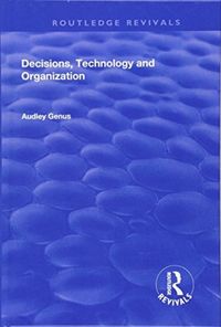 Produktbild: Genus, A: Decisions, Technology and Organization