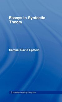 Produktbild: Essays in Syntactic Theory