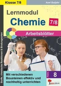 Produktbild: Lernmodul 8: CHEMIE - Klasse 7-8 / Arbeitsbl&auml;tter