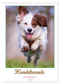 Produktbild: Hundefreunde (Wandkalender 2026 DIN A3 hoch), CALVENDO Monatskalender