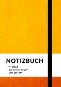 Produktbild: Notizbuch A4 dotted - 100 Seiten Soft Cover - Papier