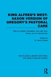 Produktbild: King Alfred's West-Saxon Version of Gregory's Pastoral Care