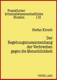 Produktbild: Der Begehungszusammenhang der Verbrechen gegen die Menschlichkeit