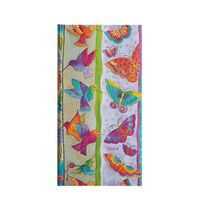 12-Monatskalender 2024 Kolibri und Schmetterlinge Schlank Horizontal von Paperblanks