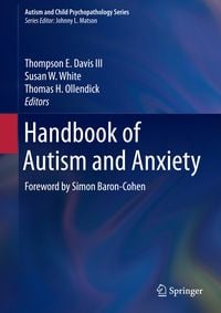 Produktbild: Handbook of Autism and Anxiety