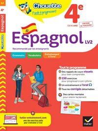 Produktbild: Espagnol 4e LV2, 13-14 ans : nouveau programme : A1+, A2