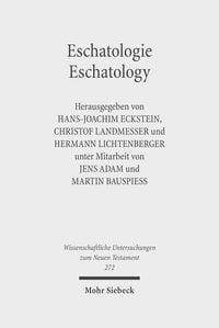 Produktbild: Eschatologie - Eschatology